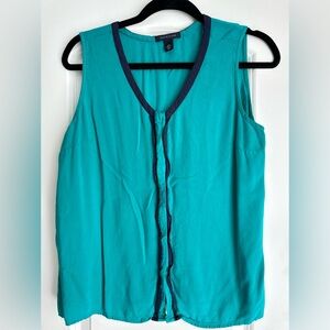 Teal Tommy Hilfiger tank top